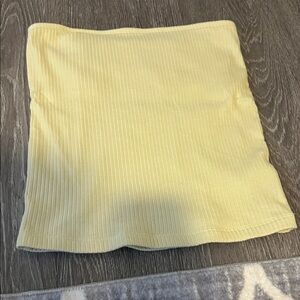 Old Navy Yellow Ribbed Women's Top